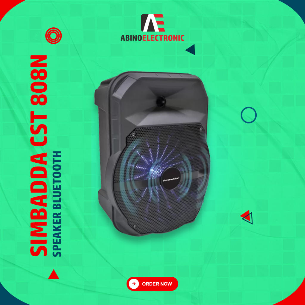 Speaker Bluetooth Simbadda CST 808N Karaoke Komputer PC Laptop TV HP