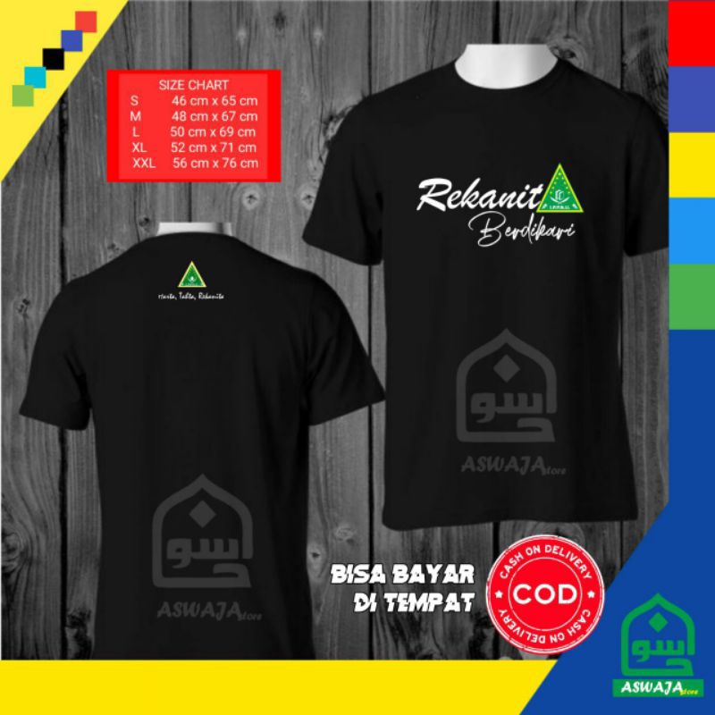 Kaos REKANITA BERDIKARI Kaos NU Kaos IPPNU | Kaos Dakwah | Kaos Distro