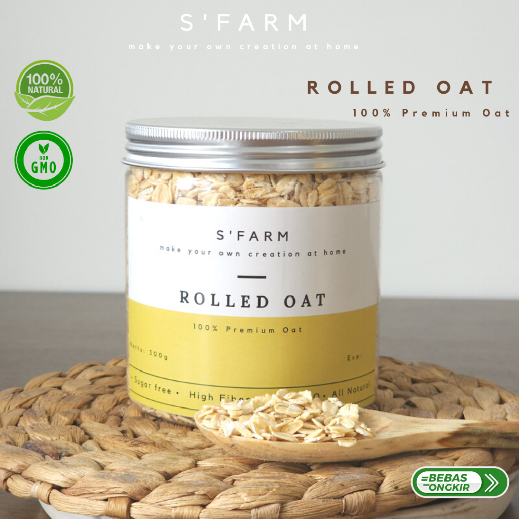 

Premium Rolled Oat / Oat Utuh Premium