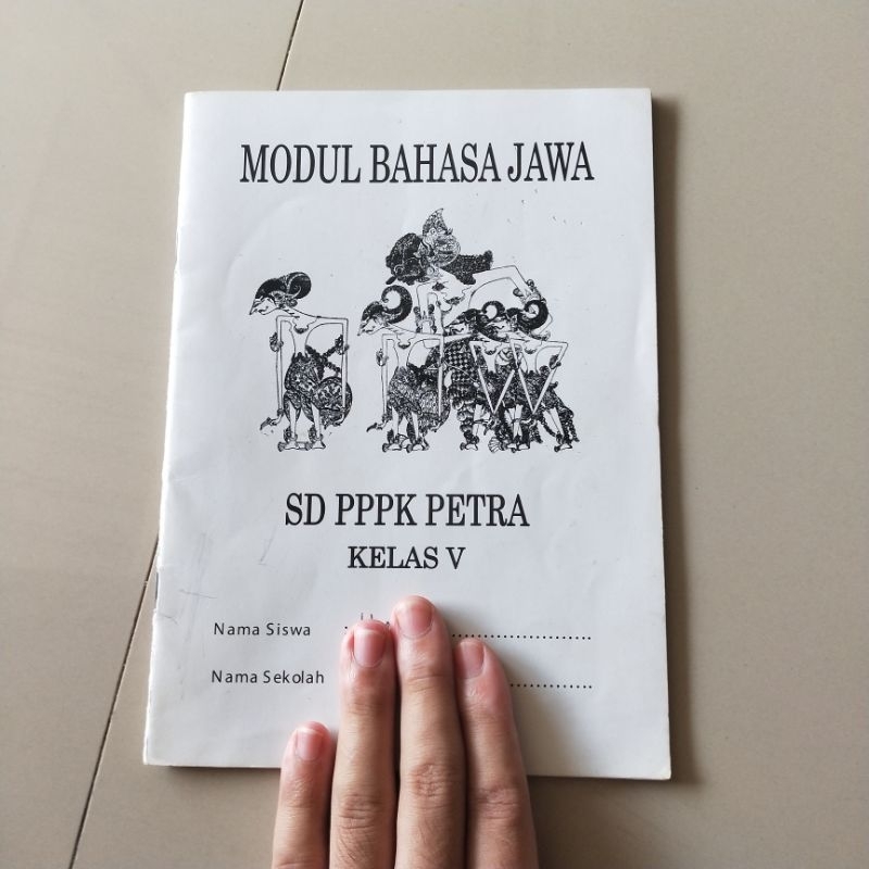 Buku Bahasa Jawa Kelas 5 SD Petra