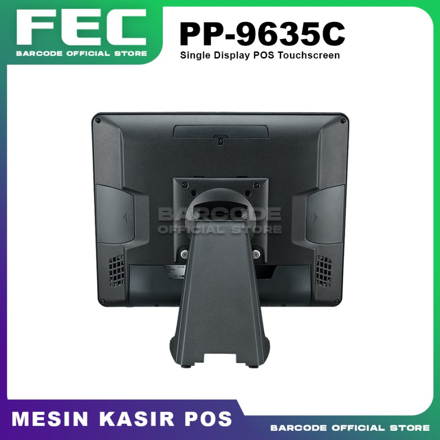 FEC PP 9635C Mesin Kasir Touchscreen Windows Komputer Resto Cafe Retail POS