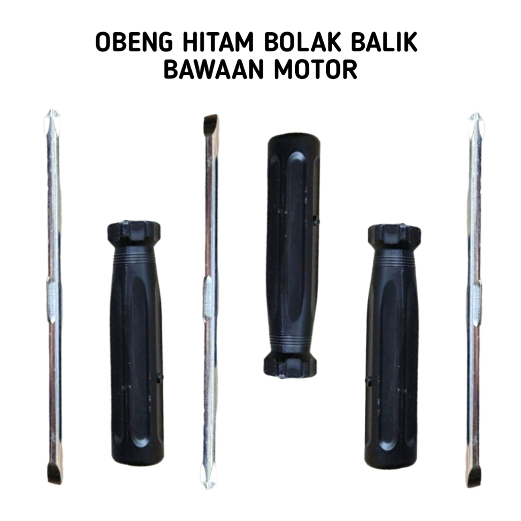 Obeng Bolak Balik Plus Minus Bawaan Motor (+ -)