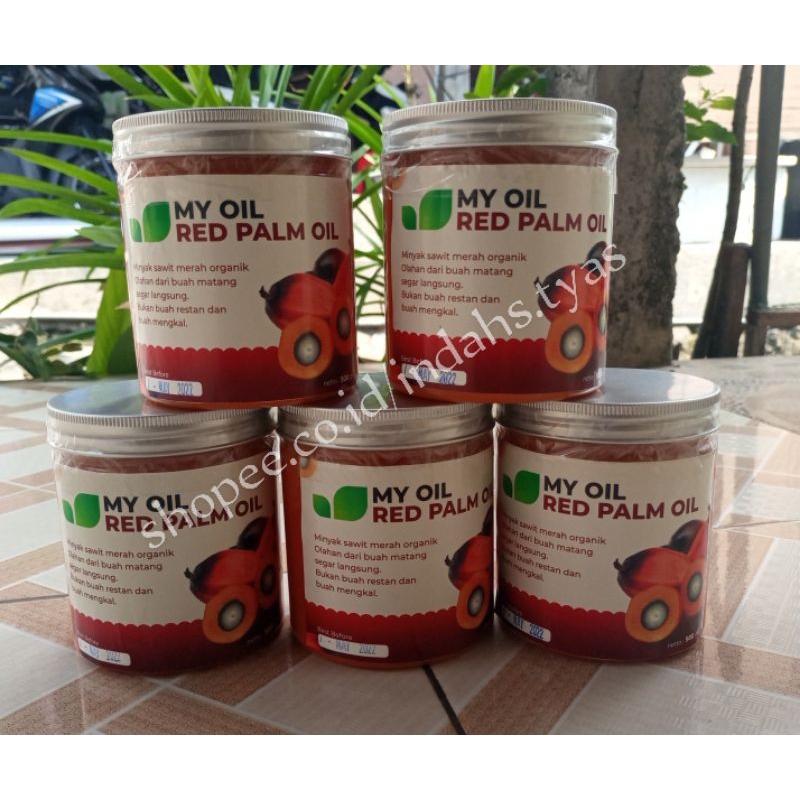 

Red Palm Oil - Minyak Sawit Merah Organik 500gram (last stock)