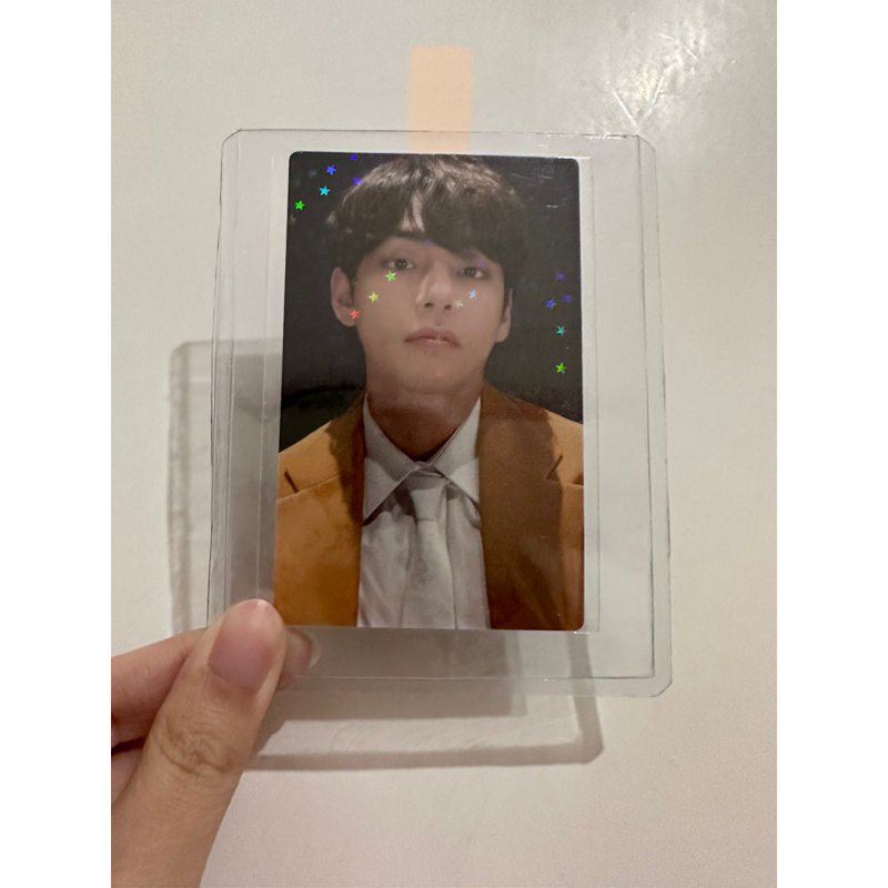 LUCKY DRAW BTS KIM TAEHYUNG V UMJ JAPAN PHOTOCARD PC BLINK BLINK JEPANG