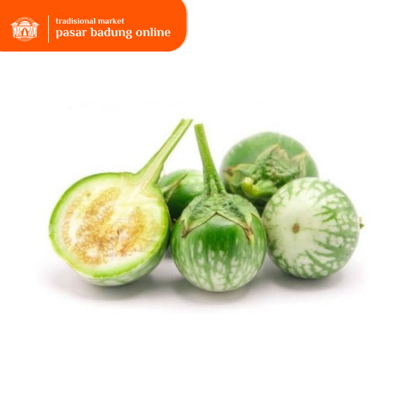 

Terong hijau bulat segar 250g