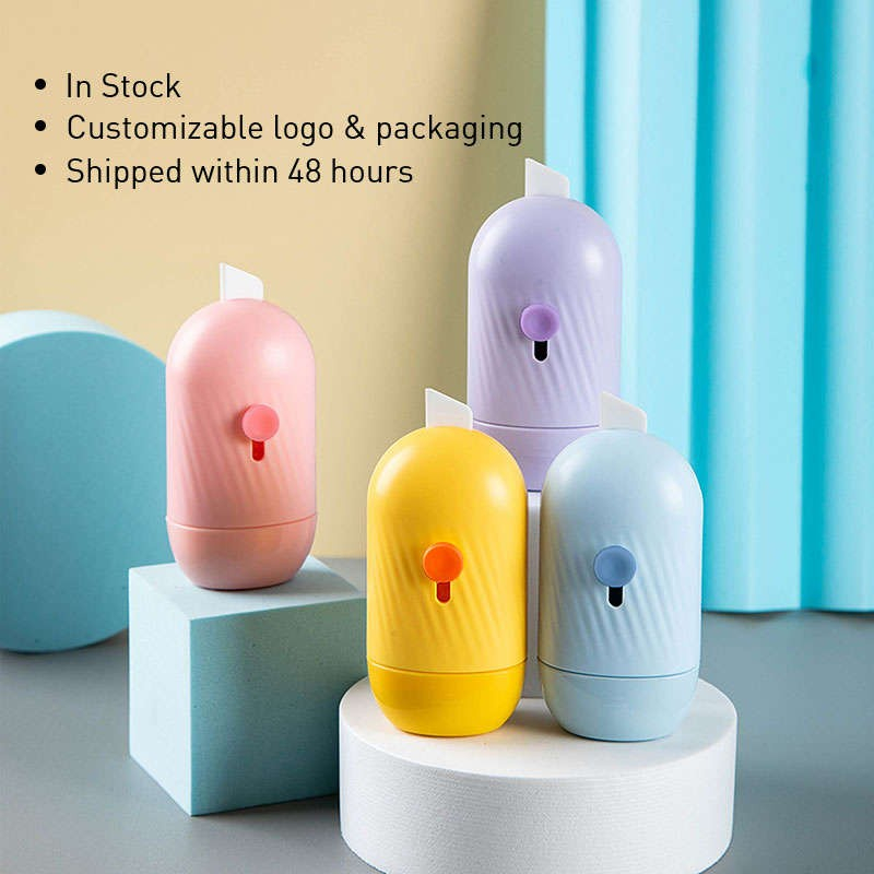 

COD stempel roller pelindung data 2in1 Cutter Stempel Pelindung data Identitas & Penghapus Alamat Resi / stamp roller bentuk cute KAPSUL DIY