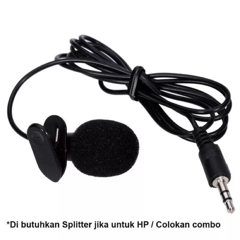 djaya MIC CLIP ON TIKTOK LAV 3.5MM AUX-MIC JEPIT