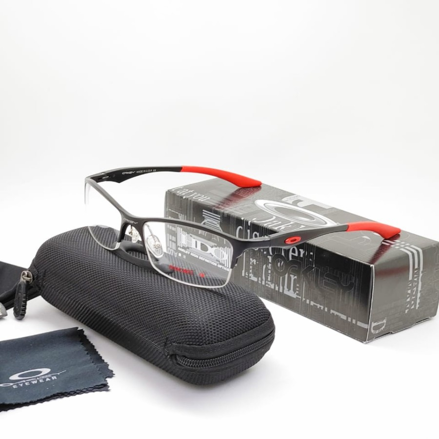 KACAMATA PRIA DUCATI HALF FULL SET - KACAMATA PRIA ELEGAN SPORTY - HITAM MERAH