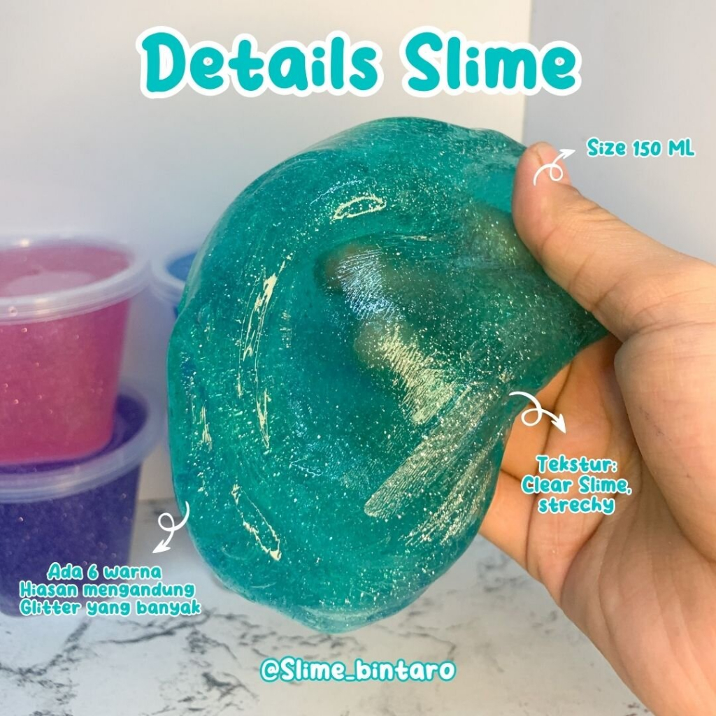 Glitter Slime By Slime Bintaro
