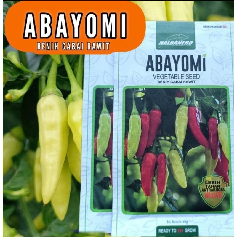 Benih Unggul Cabe Rawit Abayomi 10 Gram - Benih Halbanero