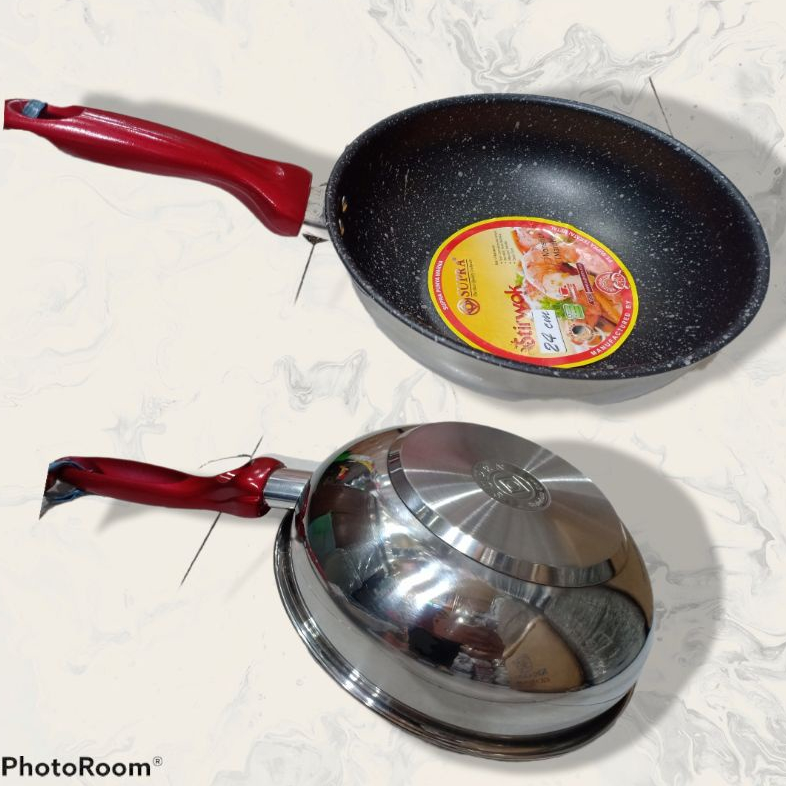 Fry Pan SUPRA Wajan Teflon SUPRA 24CM Anti Lengket