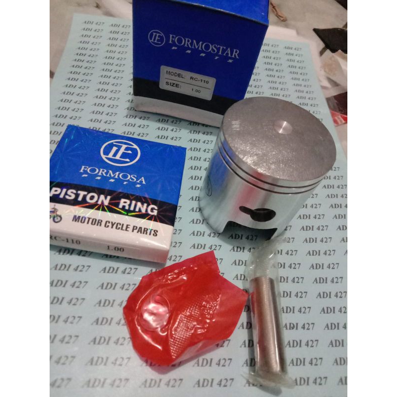 PISTON KIT SEHER SET RING SUZUKI RC110 CRYSTAL TORNADO GS 110 RC 110 OVER SIZE/OS STANDAR STD/25/50/