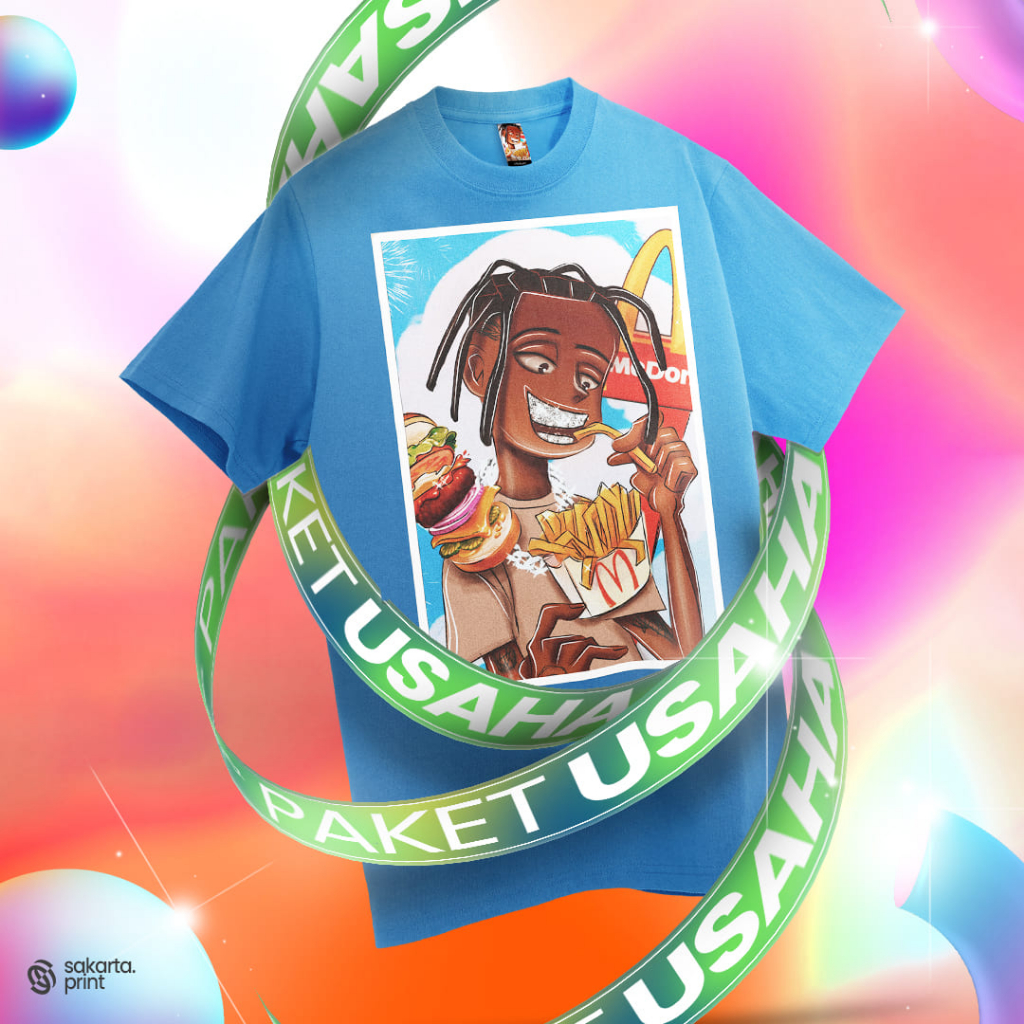 PAKET USAHA | Sakarta.print | Sablon satuan |  Sablon Dtf
