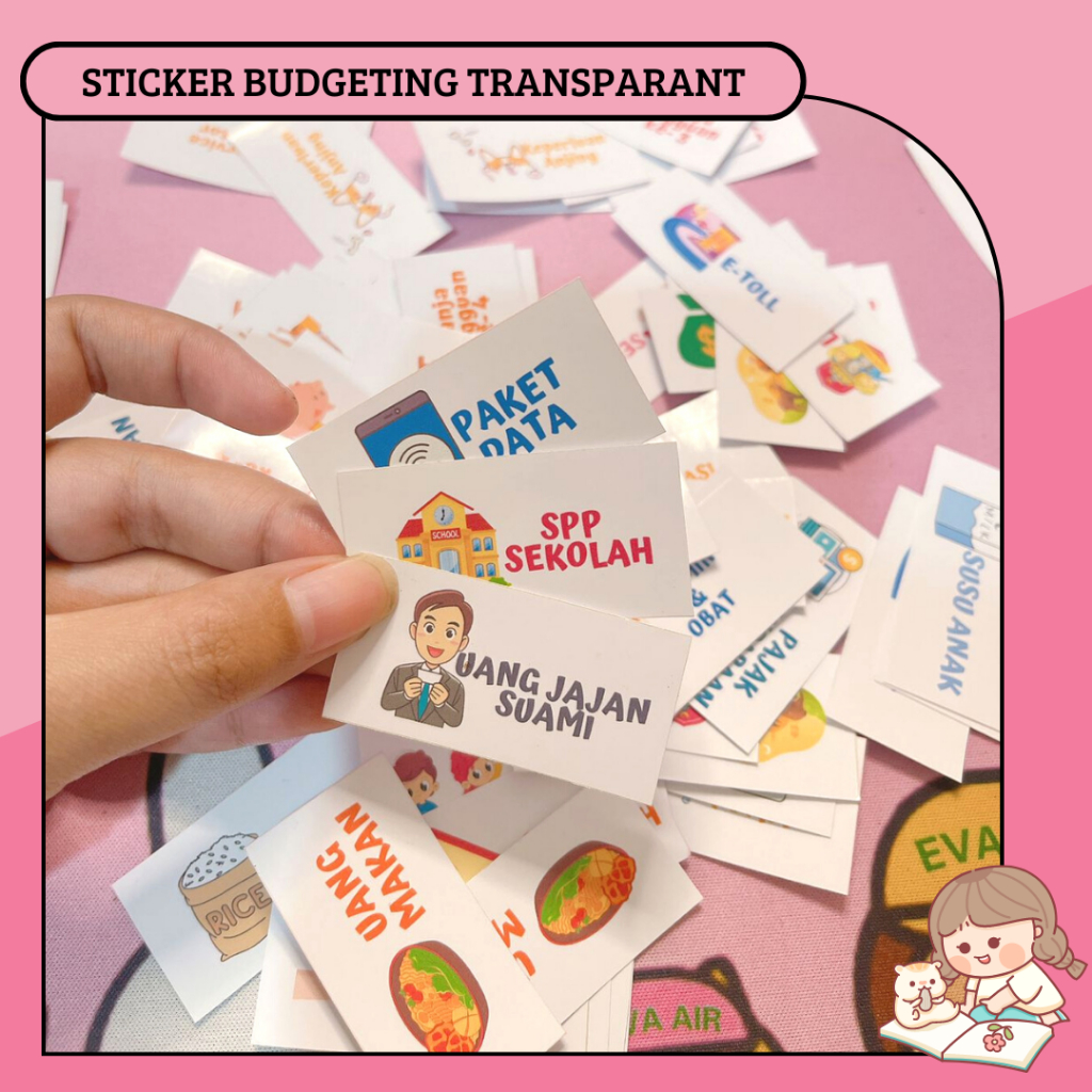 

(PART 1) STICKER BUDGETING TRANSPARANT STICKER BUDGETING PART 123