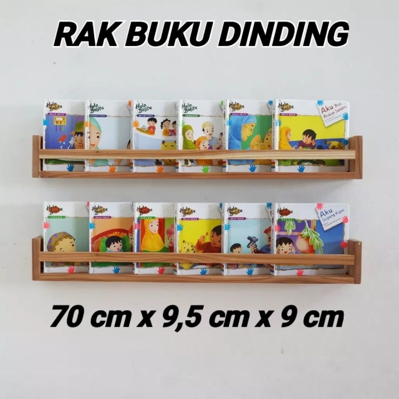 RAK BUKU / RAK BUKU DINDING / RAK DINDING / RAK BUKU ANAK / RAK TEMPEL DINDING