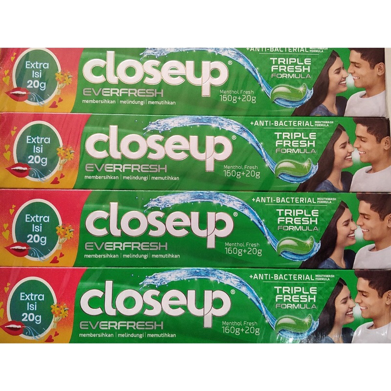 CLOSE UP ODOL PASTA GIGI 160GR+20GR
