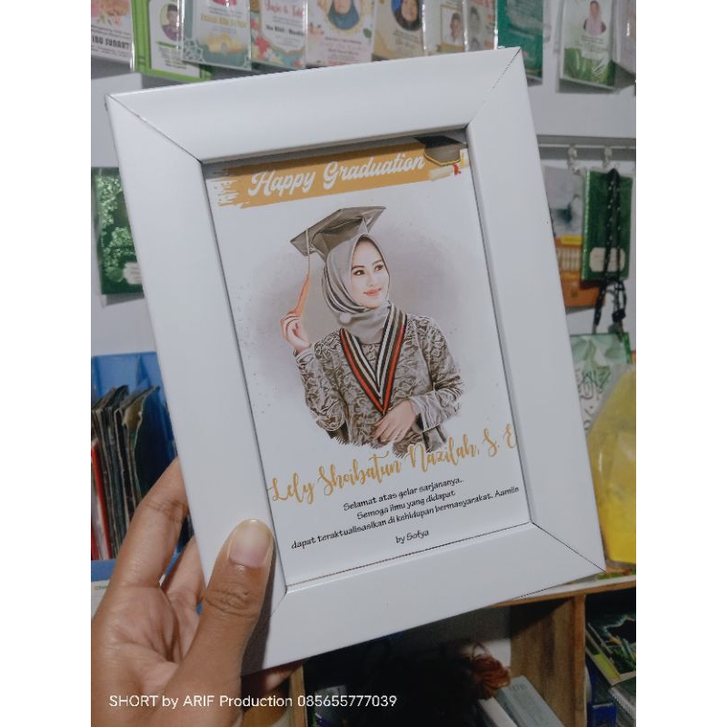 HAMPERS FOTO CUSTOM/KADO ULTAH/FOTO CUSTOM/FOTO ART/KADO WISUDA/KADO ULTAH