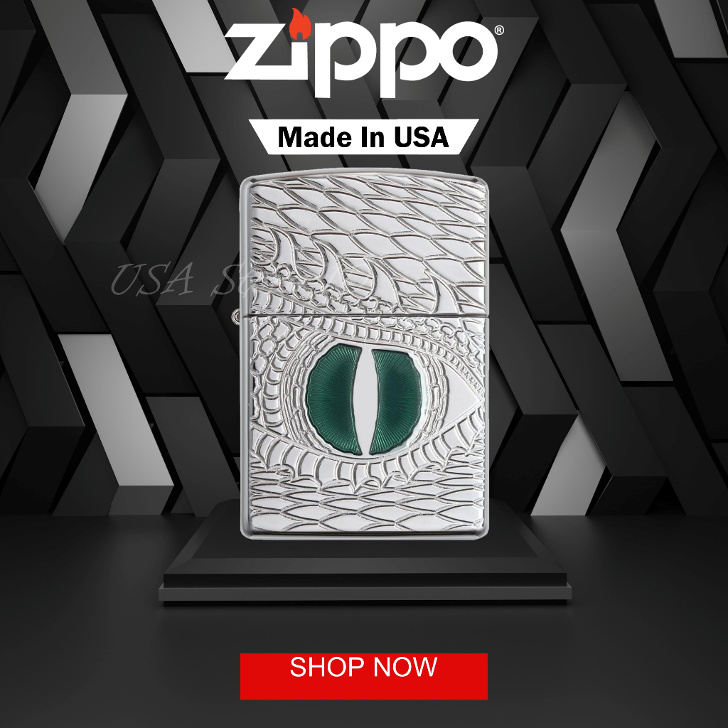 Zippo Dragon Eye 28807 Original Made In USA
