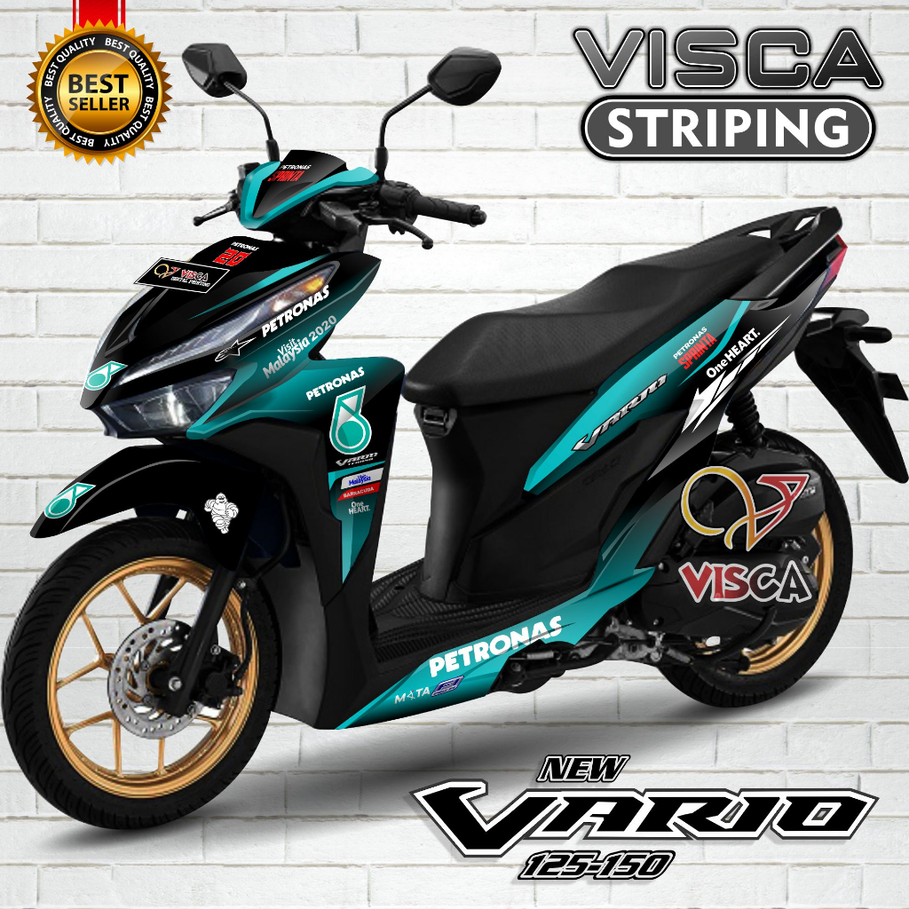 Decal Vario 125 150 New 2018 - 2020 Full Body Stiker Vario 125 150 New 2018 - 2020 Keren Striping Va