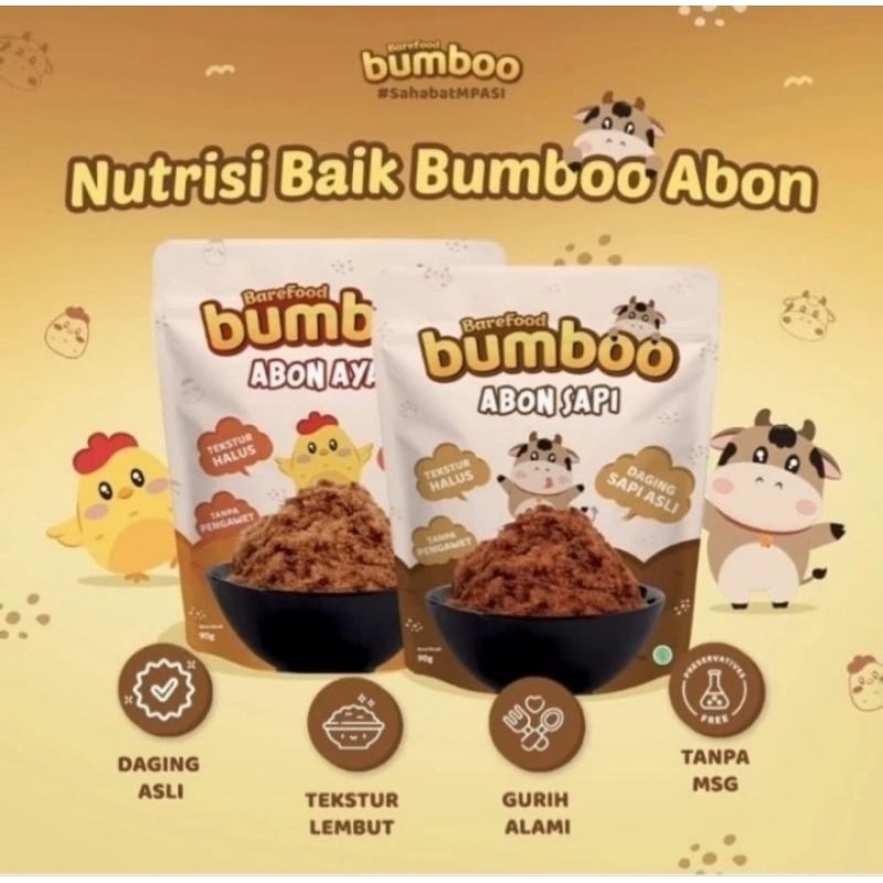 Abon Bayi / bumboo Abon / Makanan MPASI Bayi