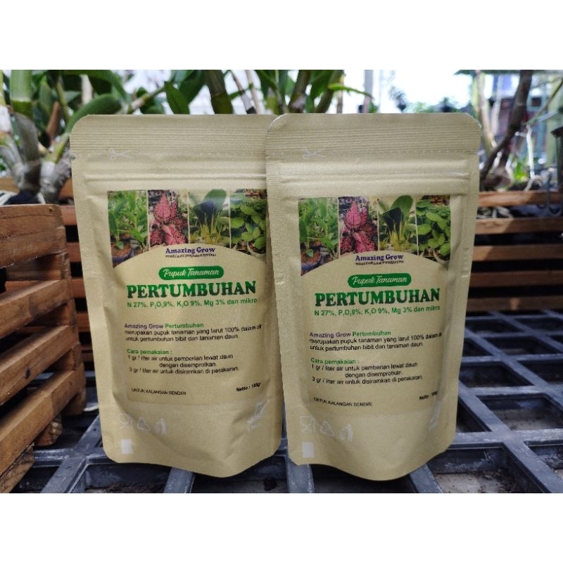 pupuk daun batang amazing grow pertumbuhan 100gr