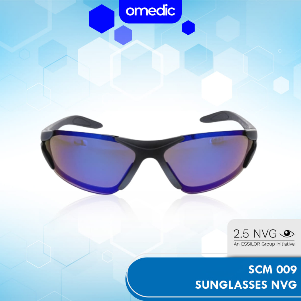2.5 NVG Kacamata Hitam Pria Sunglasses Cowok SCM 009