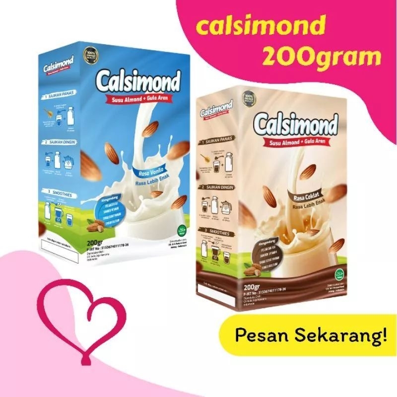 

Susu penambah asi susu calsimond ada rasa vanilla dan coklat