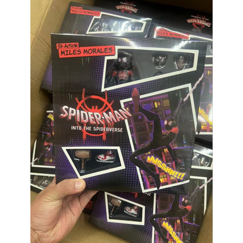 Sentinel miles morales Spiderman into the spider verse new misb