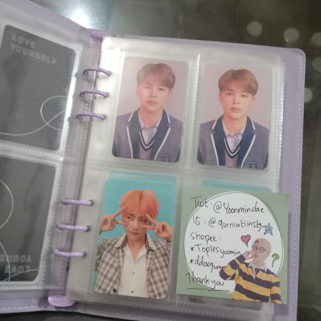 [BACA DESKRIPSI] Photocard PC Album BTS Jimin Answer Ans L Osis