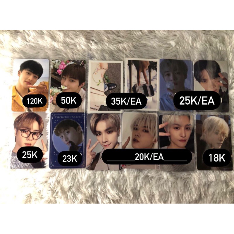 [READY] photocard nct official mark blue to orange jungwoo smini chenle starry kun ten xiaojun yuta 