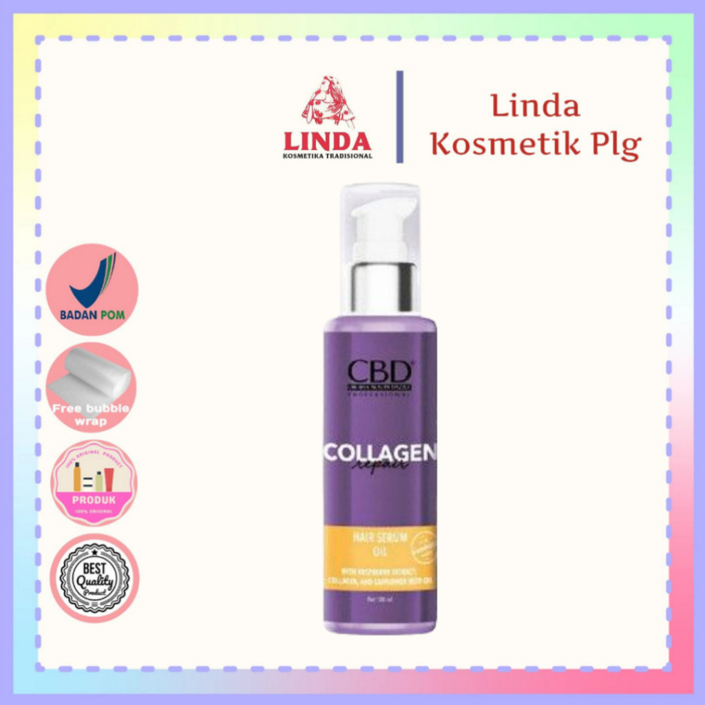 CBD Collagen Repair Hair Serum Oil