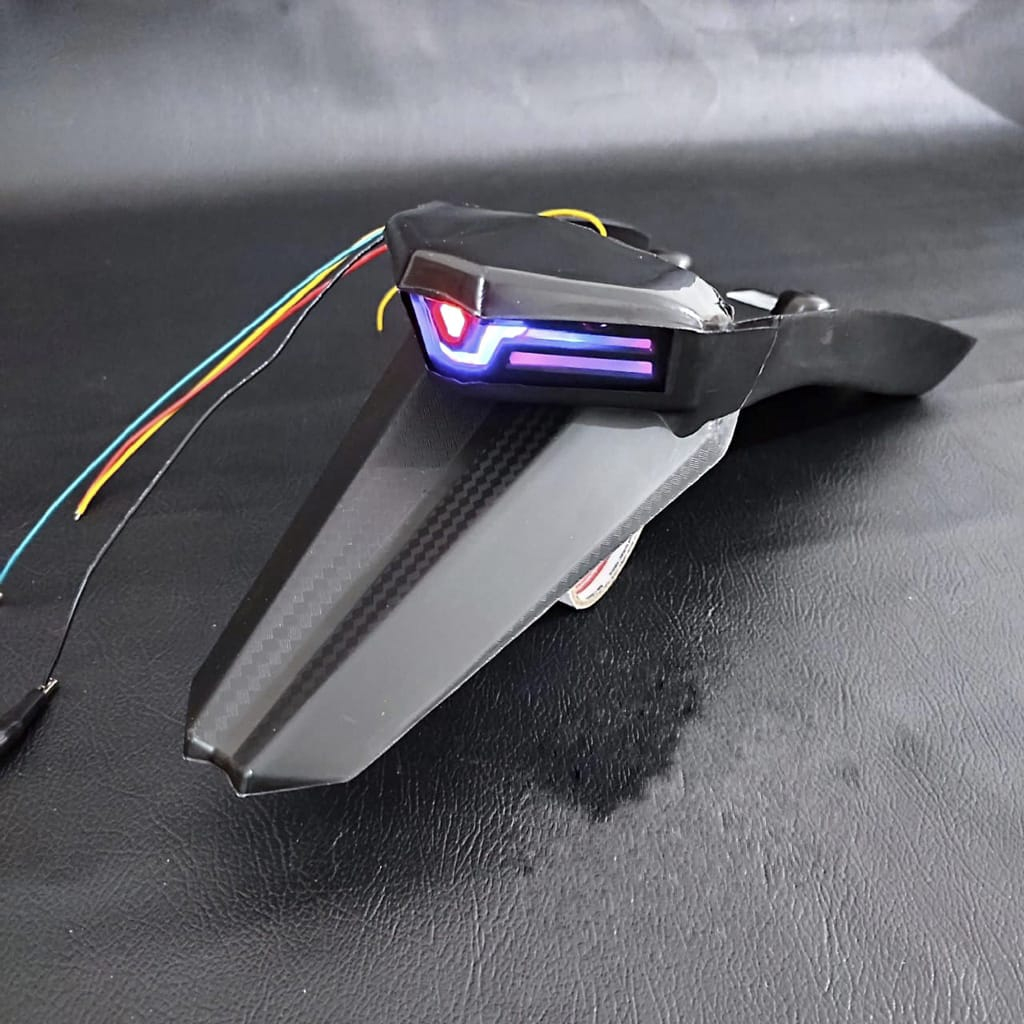 Spakbor Belakang Sayap Belakang Lampu 3 in 1 KLX 150 BF Dtracker