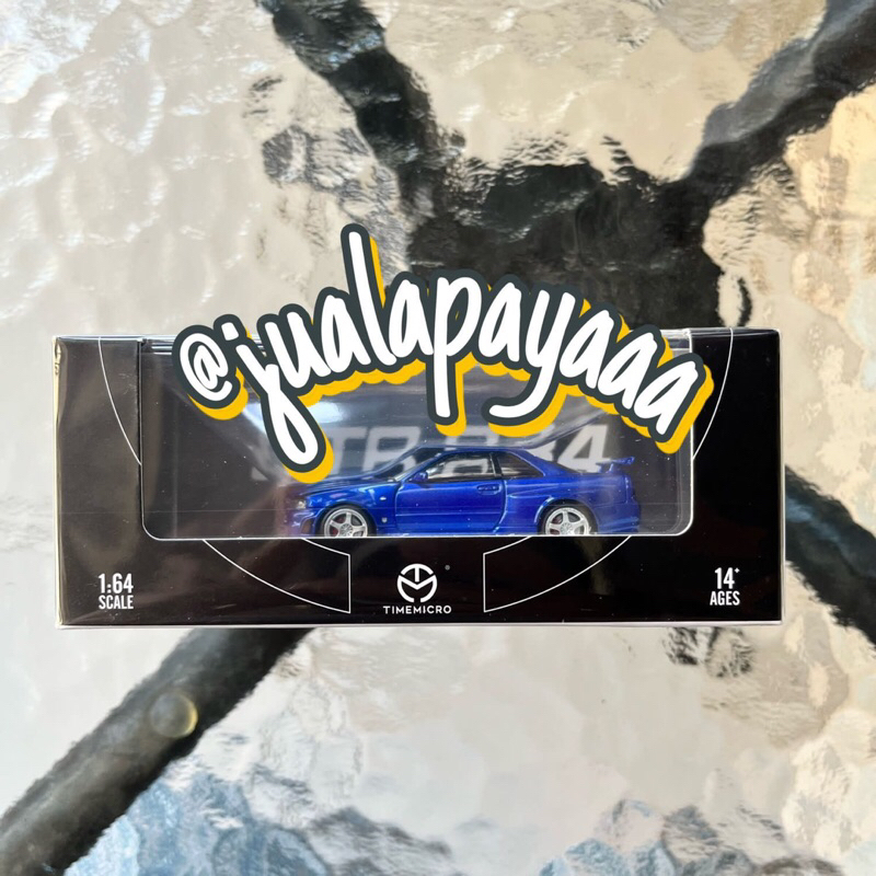 TIME MICRO R34 FAST AND FURIOUS BLUE TIME MICRO ER34 TIME MICRO R34 LE