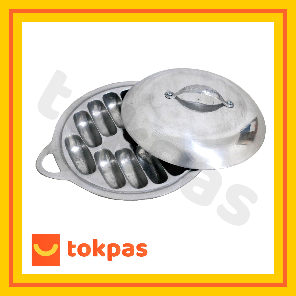 Cetakan Kue Pukis Bulat Gandos Isi Lubang 12 Pancong Rangi [Cabang Cimanggis]