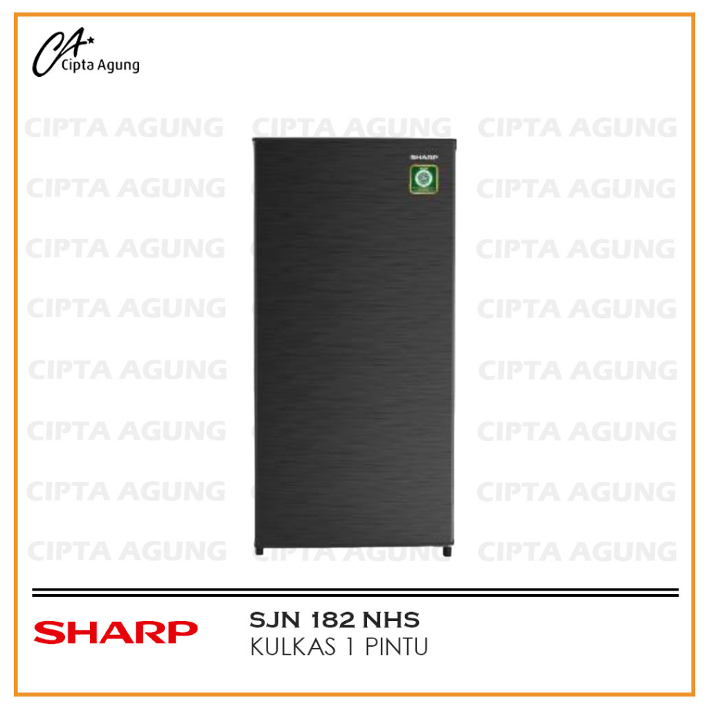SHARP KULKAS 1 PINTU SJN 182 NHS SILVER - [BDG]