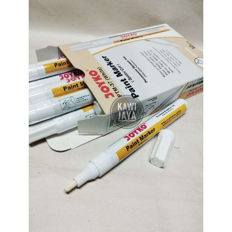 Spidol Joyko Putih permanen - Paint Marker