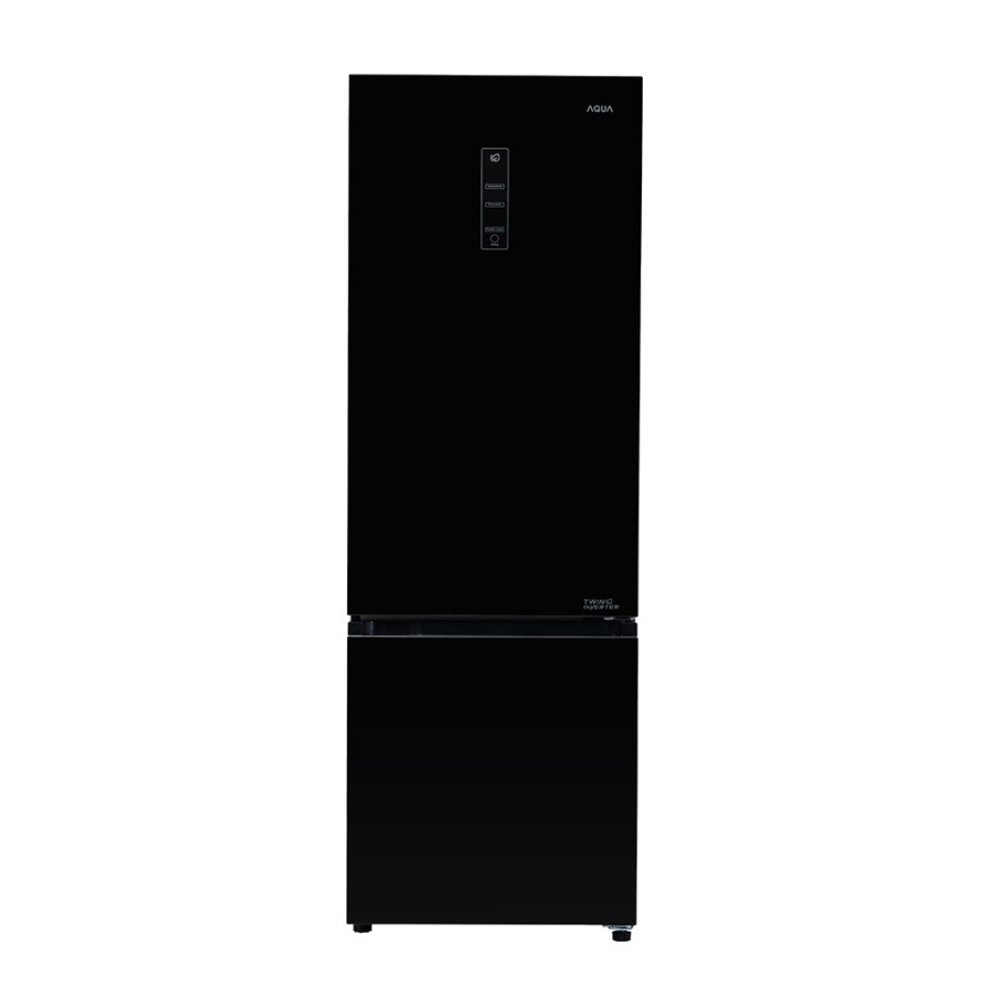 KULKAS 2 PINTU AQUA AQR-350RBG(BK) FREEZER BAWAH