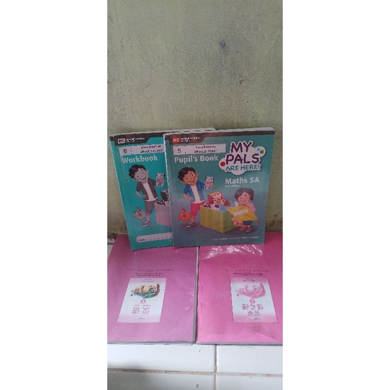 Buku my pals are here math 5A pupil's dan workbook