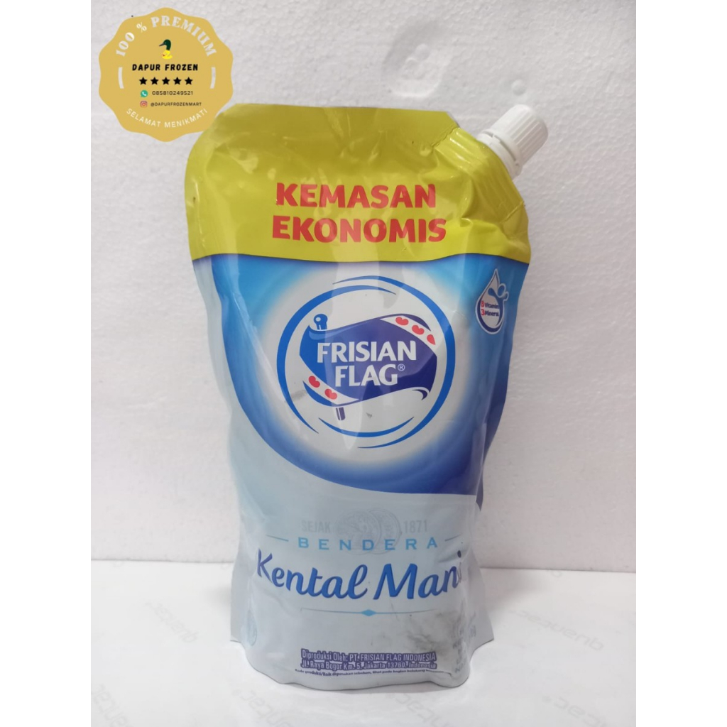 

Susu Kental Manis Bendera Frisian Flag Putih 545 gr