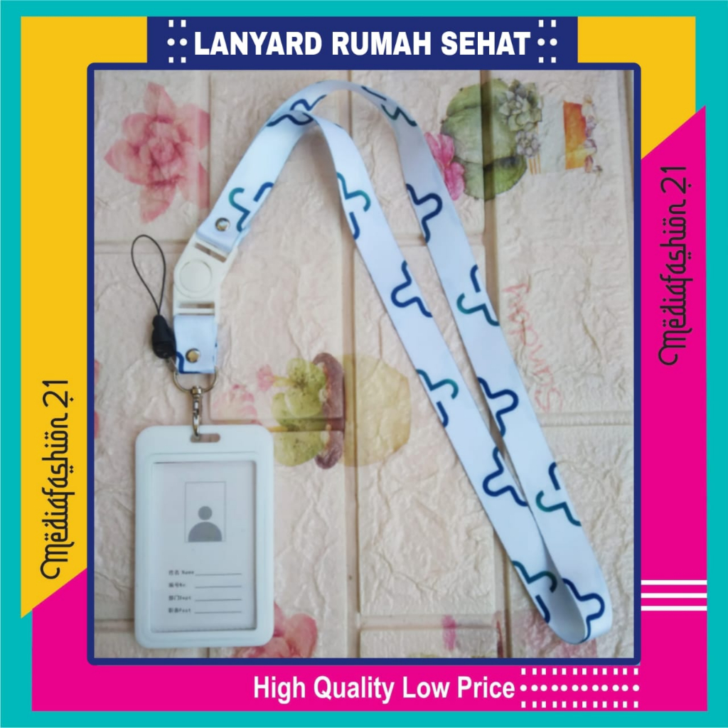 

Lanyard Tali Gantungan Id Card Rumah Sehat Free Strap Gantungan Hp/Flashdisk