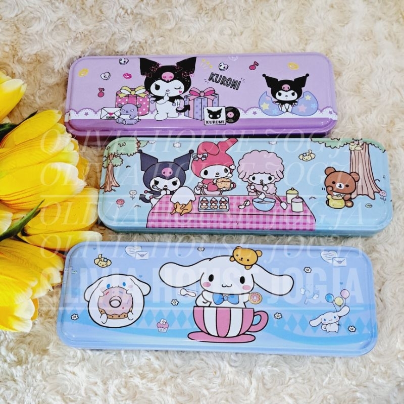 

Pencil Case Kuromi Cinnamiroll My Melody Kaleng Kotak Pensil Kaleng Cinnamoroll My Melody Kuromi Tempat Pensil Kaleng