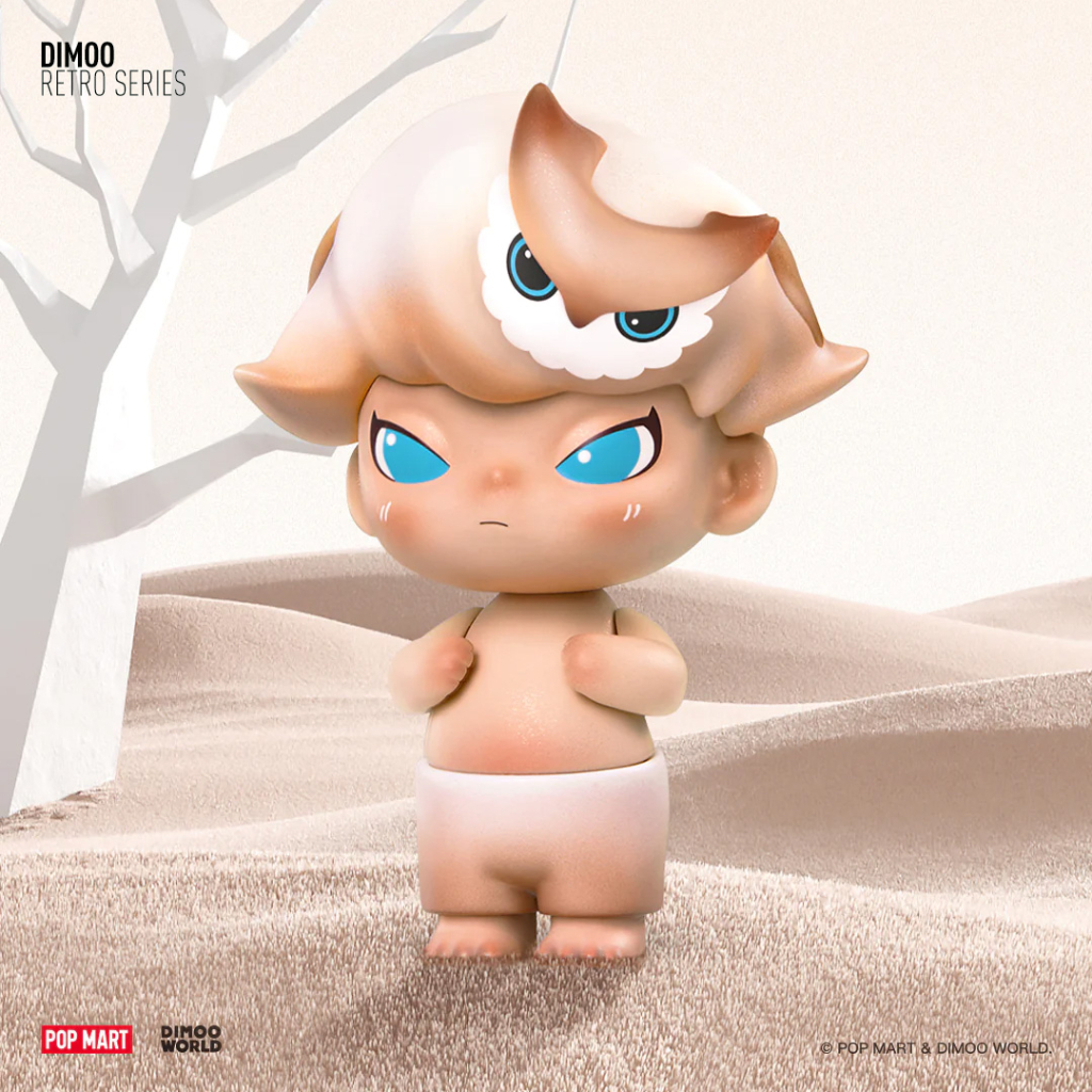Popmart Dimoo Retro Series - SNOWY OWL - Pop Mart