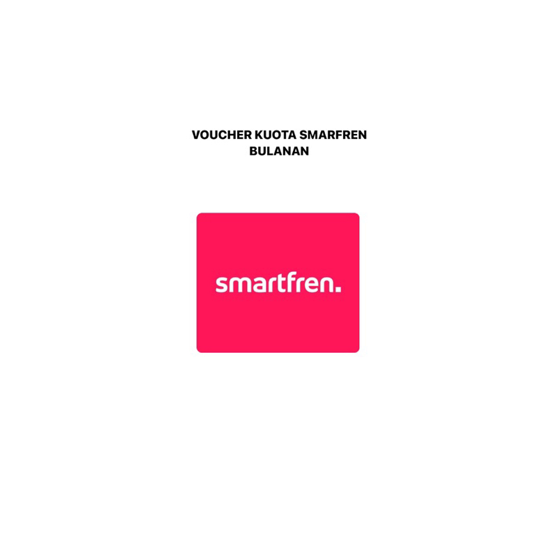 VOUCHER KUOTA SMARTFREN INJECT KUOTA SMARTFREN PULSA SMARTFREN