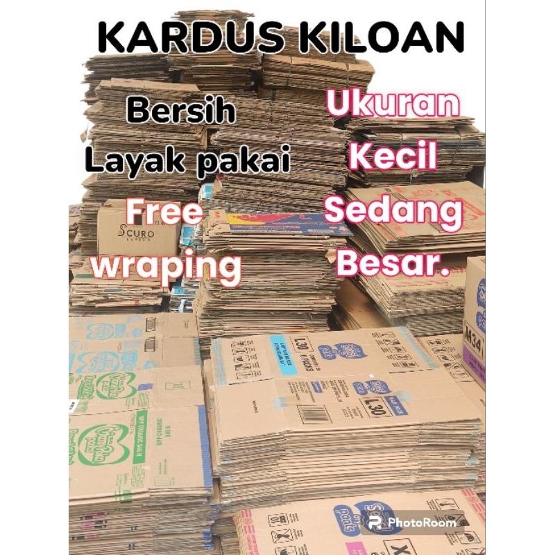 

kardus kiloan packing bersih