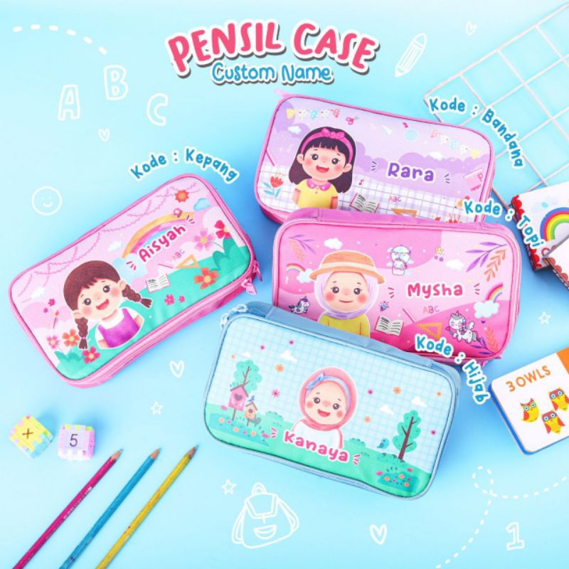 

Pencil Case Custom Pesanan Khusus