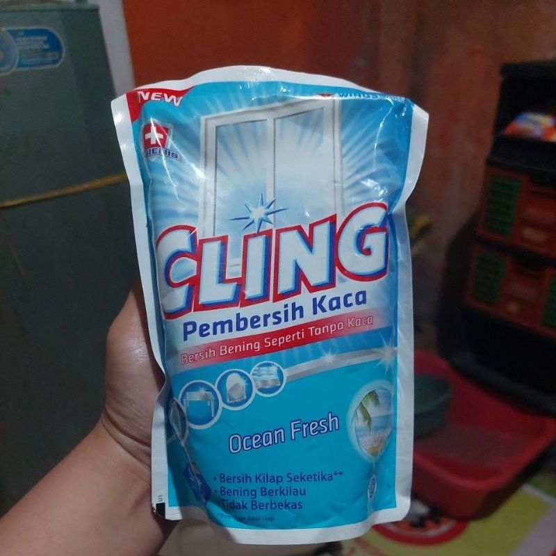 pembersih kaca cling 425ml