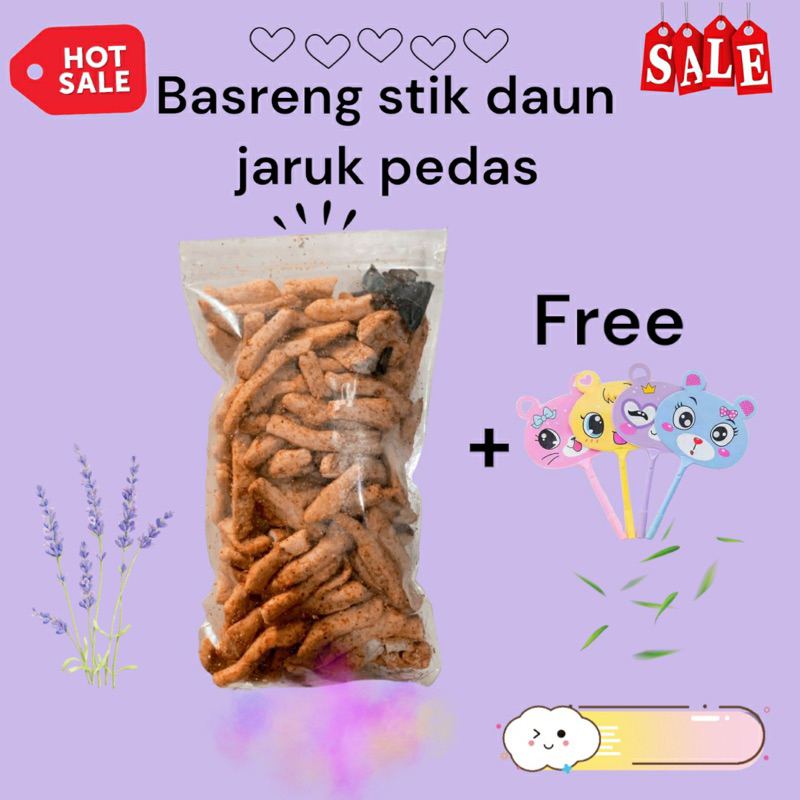 

basreng stik daun jeruk pedas