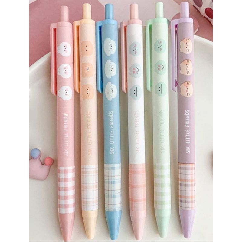 

Six little friend pen