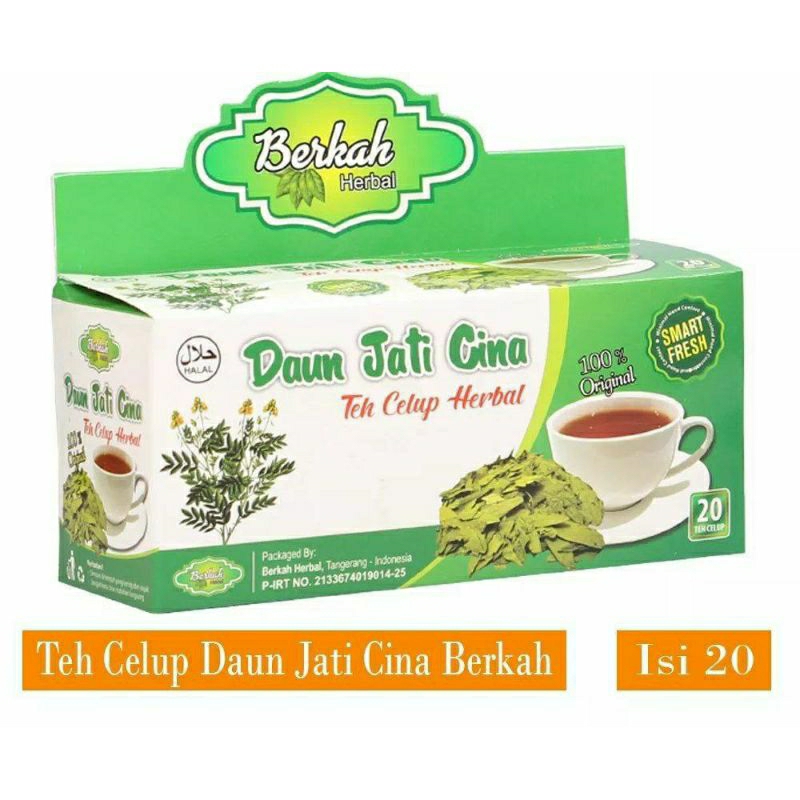 

TEH CELUP DAUN JATI CINA HERBAL PELANGSING 100% ORGANIK