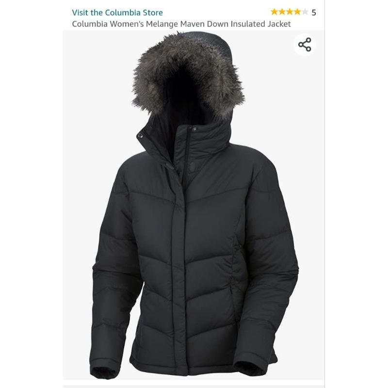JAKET COLUMBIA BULANG BULU ANGSA